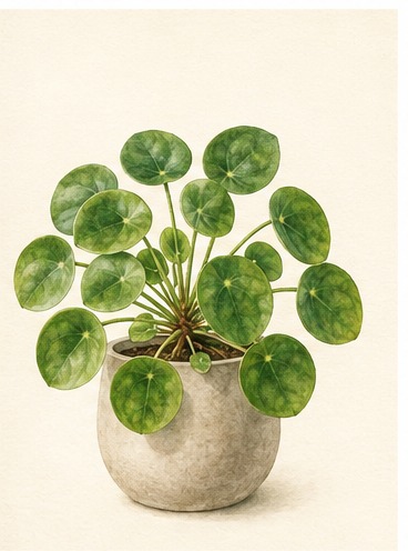 Ilustración de una pilea